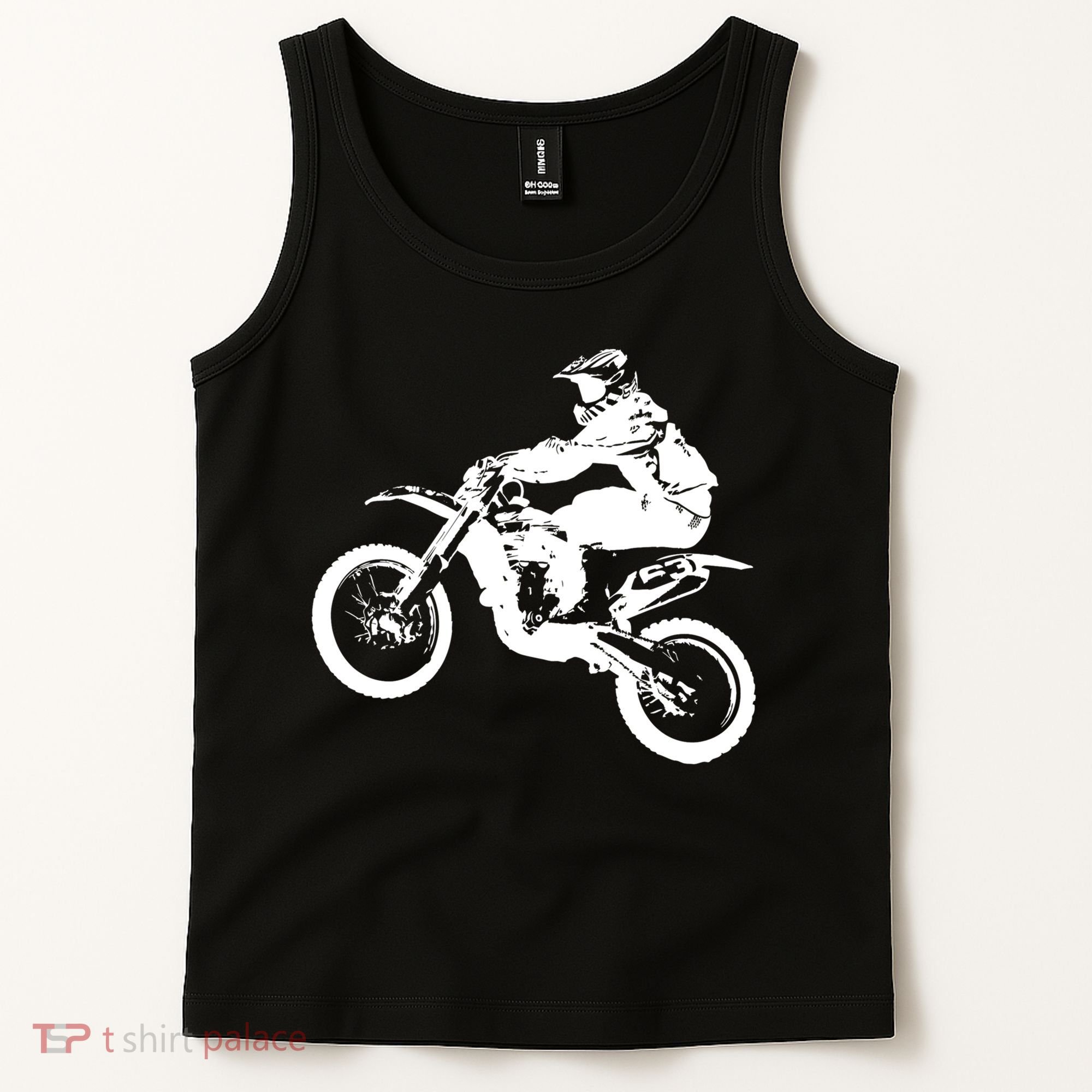 Dirt Bike Cool Gift Motocross Enduro Cool Gift Tank Top