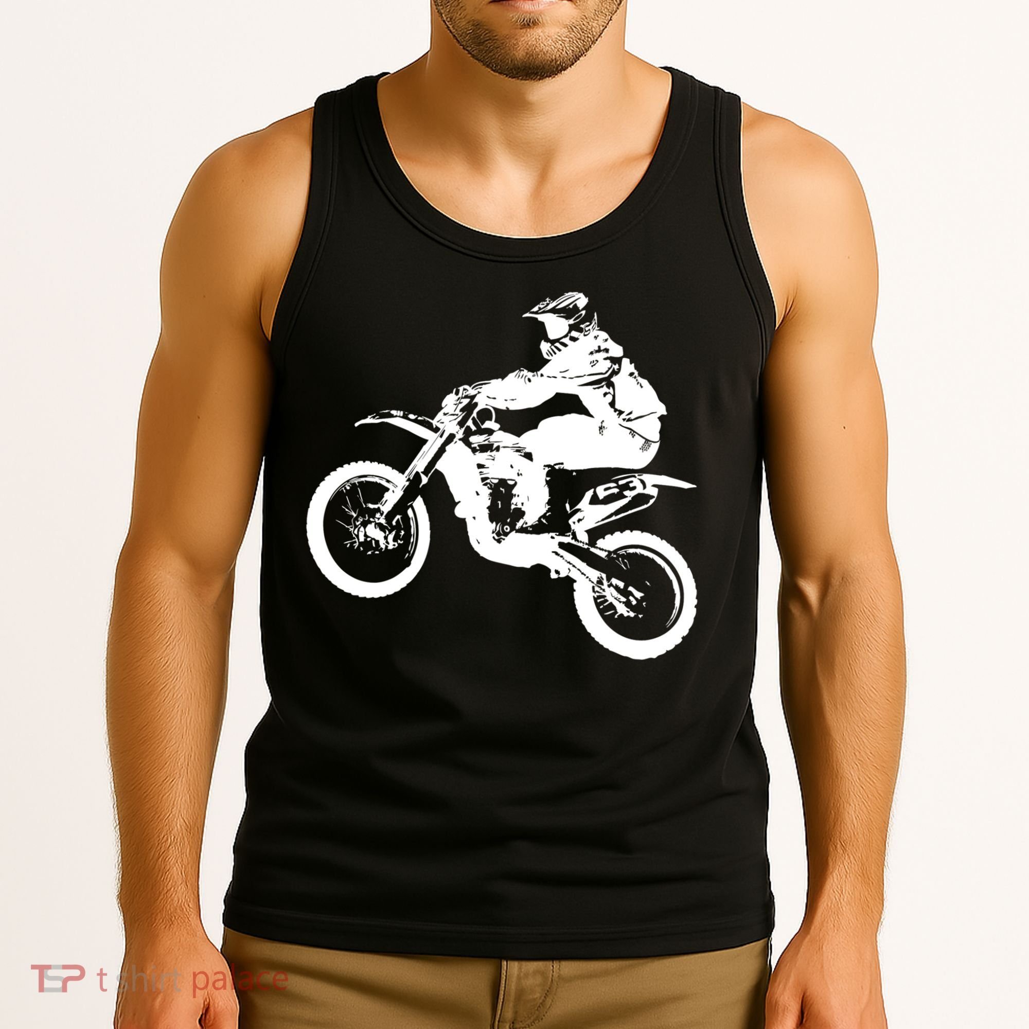Dirt Bike Cool Gift Motocross Enduro Cool Gift Tank Top
