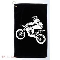 Dirt Bike Cool Gift Motocross Enduro Cool Gift Golf Towel thumb 0