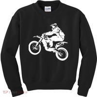 Dirt Bike Cool Gift Motocross Enduro Cool Gift Kids Sweatshirt thumb 0
