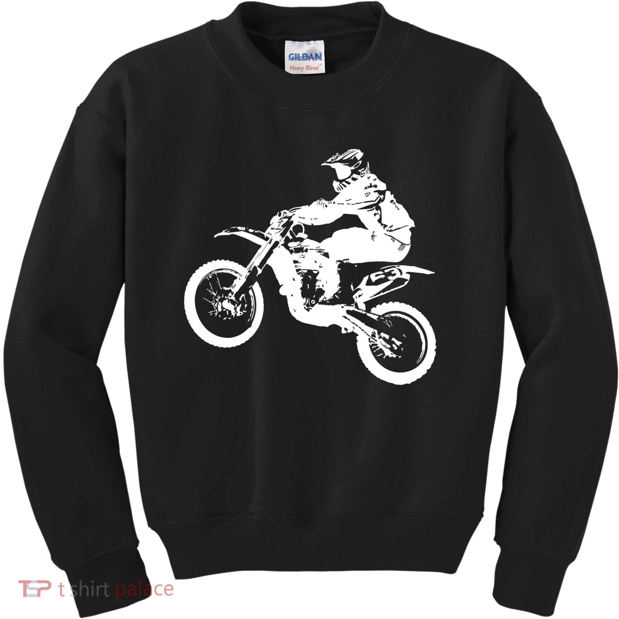 Dirt Bike Cool Gift Motocross Enduro Cool Gift Kids Sweatshirt
