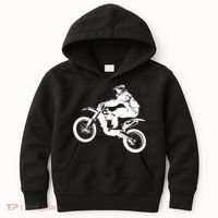 Dirt Bike Cool Gift Motocross Enduro Cool Gift Kids Hoodie thumb 0