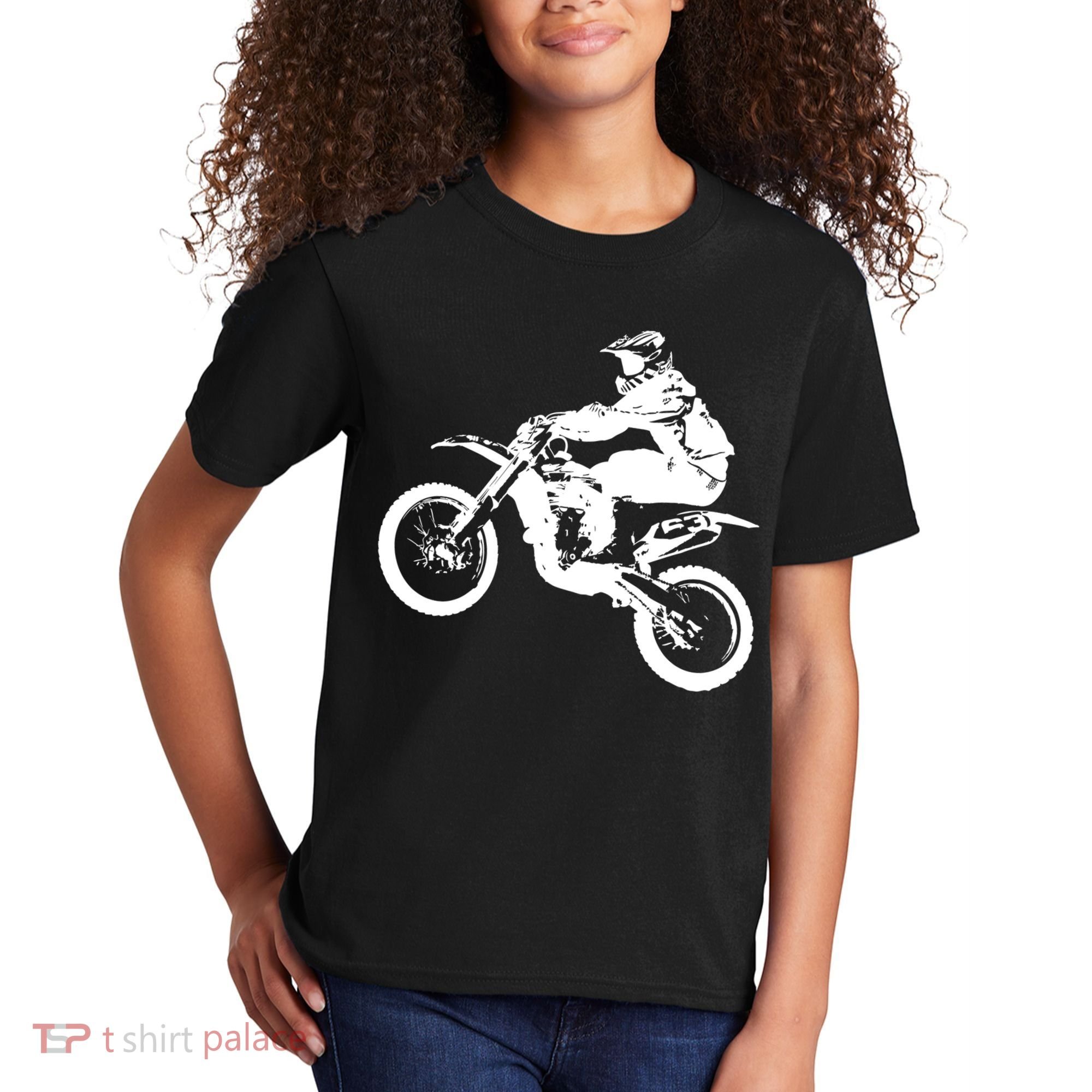 Dirt Bike Cool Gift Motocross Enduro Cool Gift Kids T-Shirt