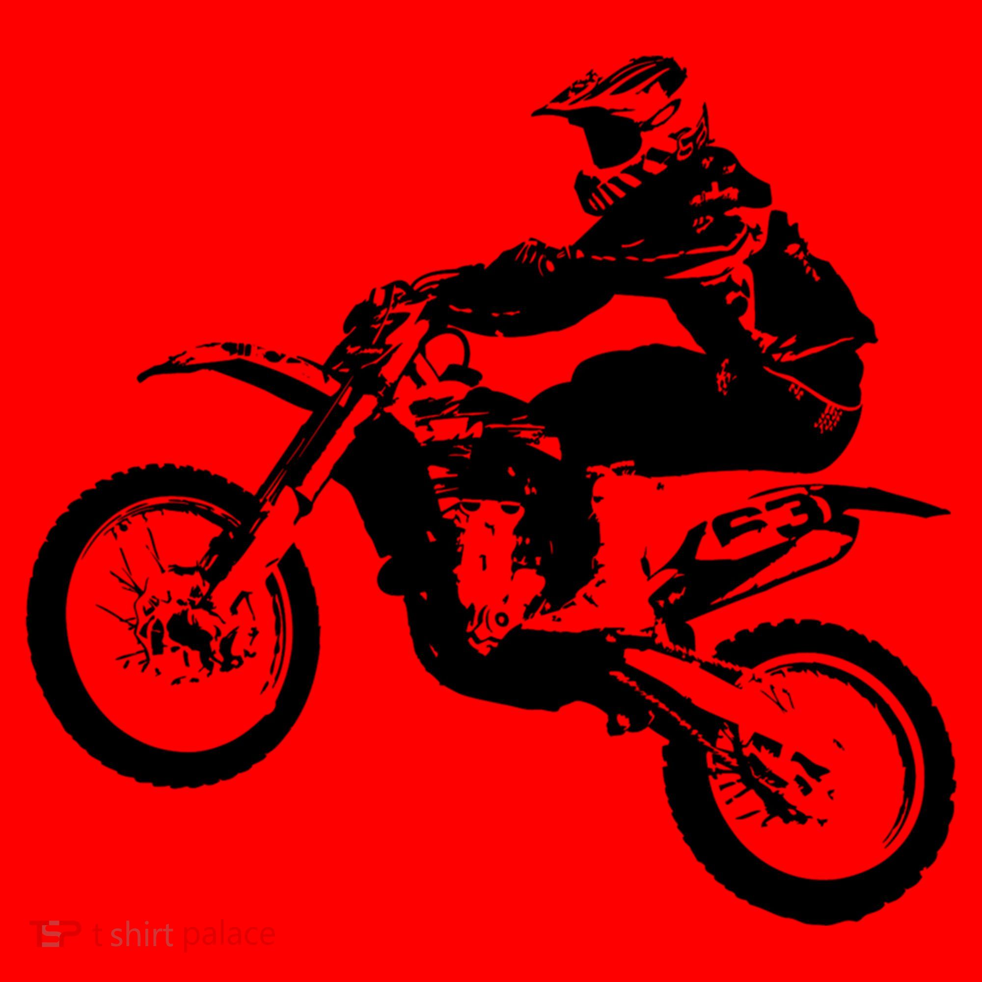 Dirt Bike Cool Gift Motocross Enduro Cool Gift Santa Hat