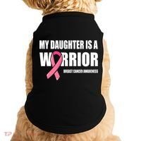 Daughter Breast Cancer Breast Cancer Warrior Doggie Tank thumb 0