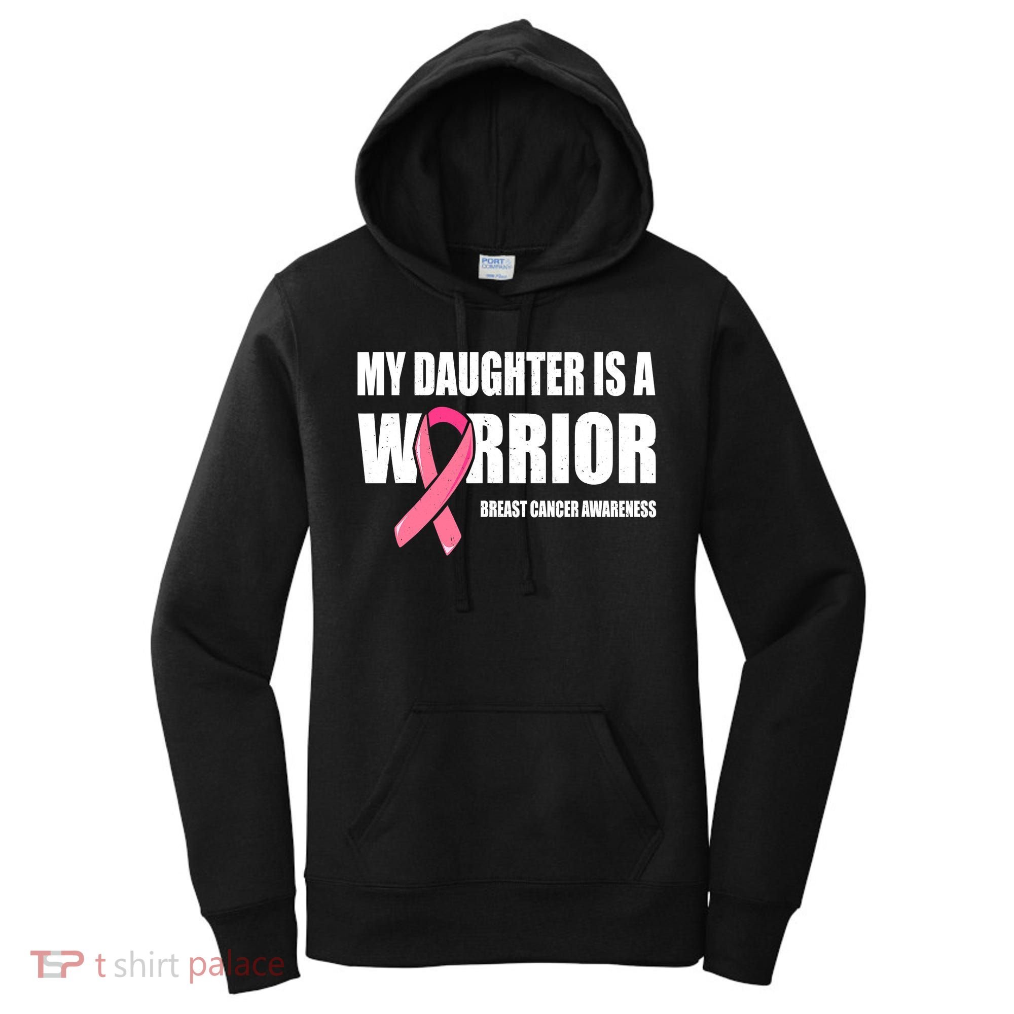 Daughter Breast Cancer Breast Cancer Warrior Women's Hoodie