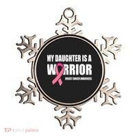 Daughter Breast Cancer Breast Cancer Warrior Ornament thumb 0