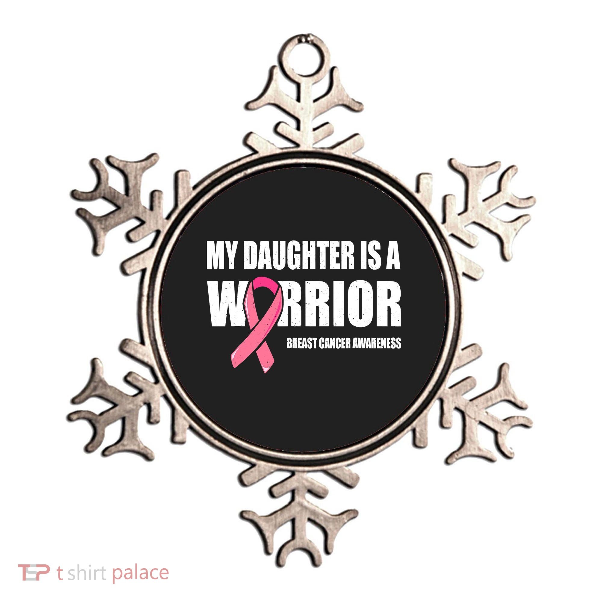 Daughter Breast Cancer Breast Cancer Warrior Ornament