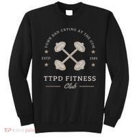 Down Bad Crying At The Gym Sweatshirt thumb 0