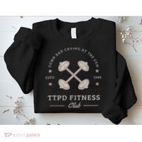 Down Bad Crying At The Gym Sweatshirt thumb 2
