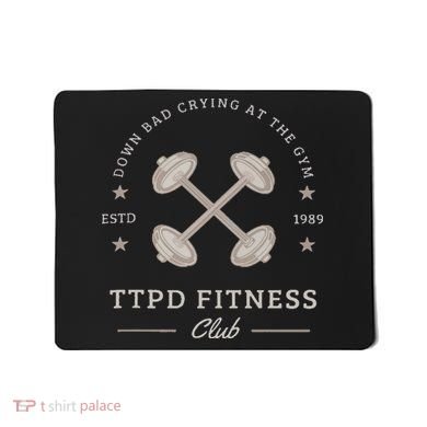 Down Bad Crying At The Gym Mousepad