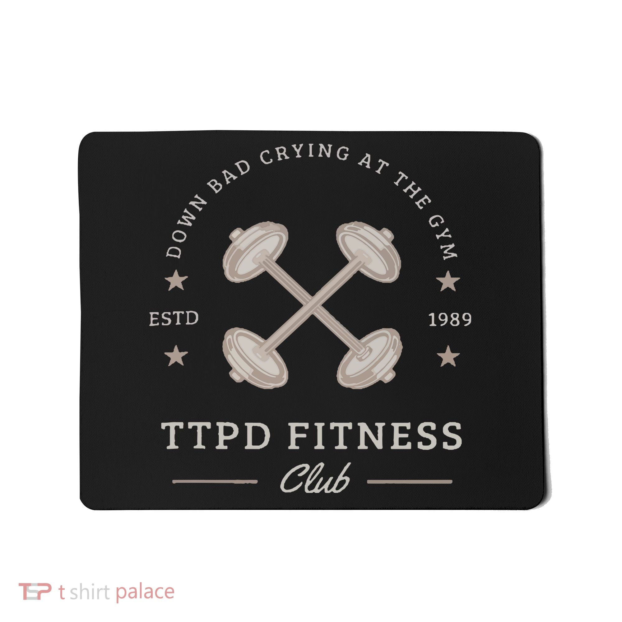 Down Bad Crying At The Gym Mousepad