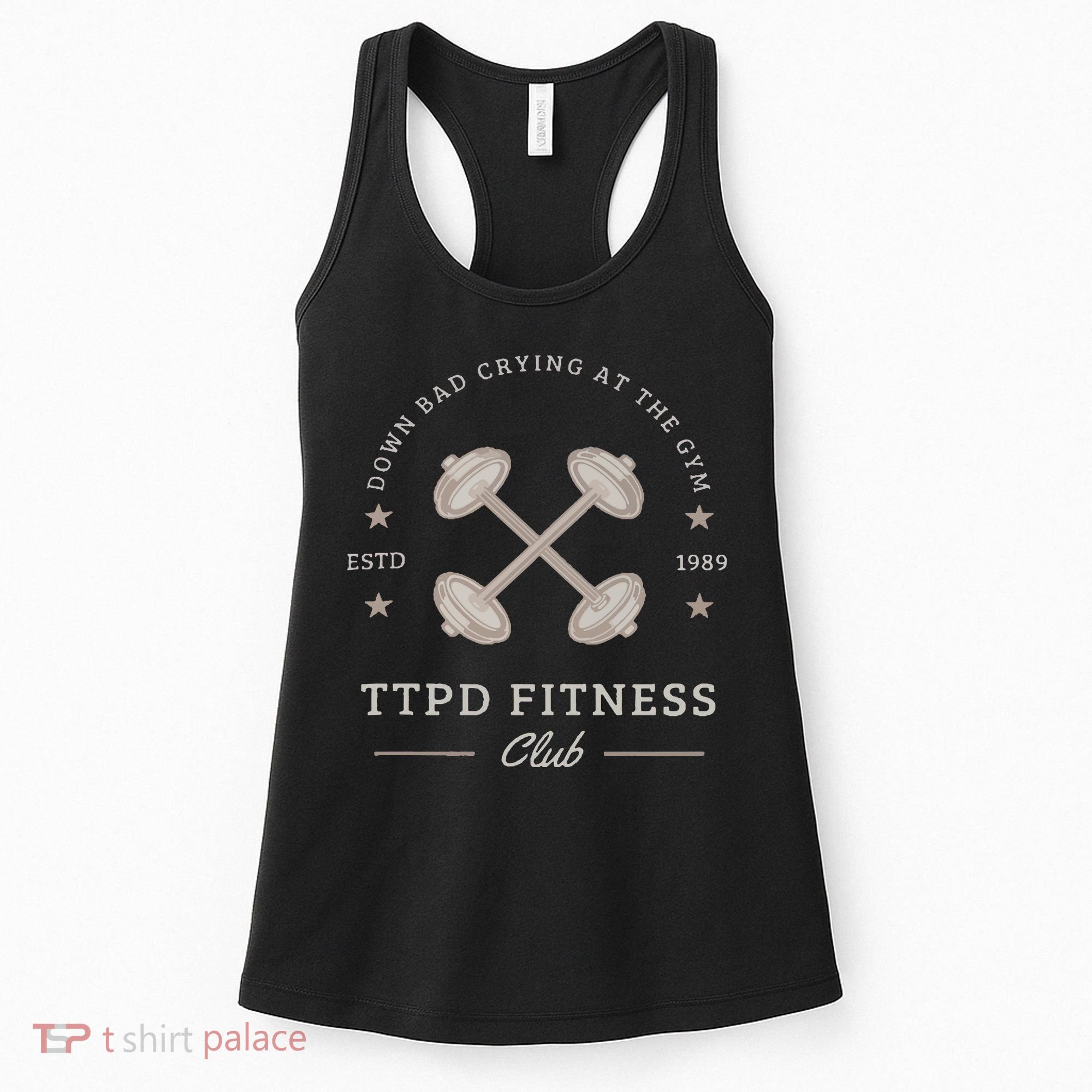 Down Bad Crying At The Gym Women's Tank Top
