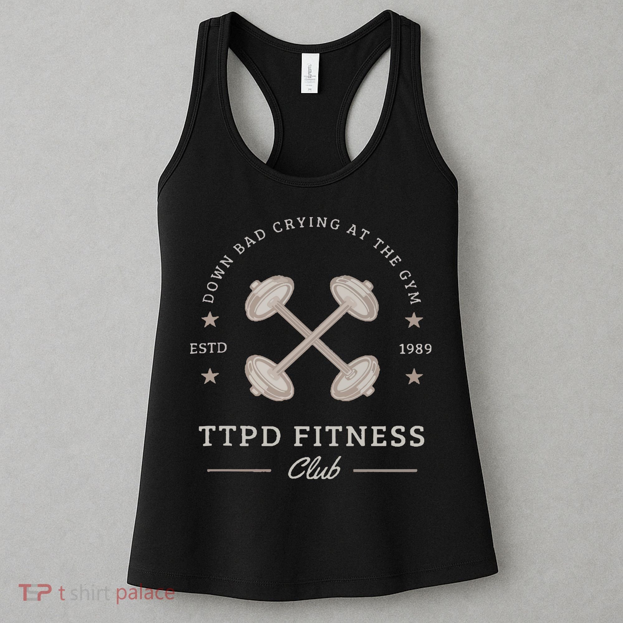 Down Bad Crying At The Gym Women's Tank Top