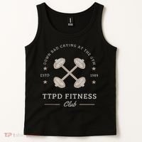 Down Bad Crying At The Gym Tank Top thumb 2