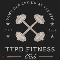 Down Bad Crying At The Gym Golf Towel thumb 3