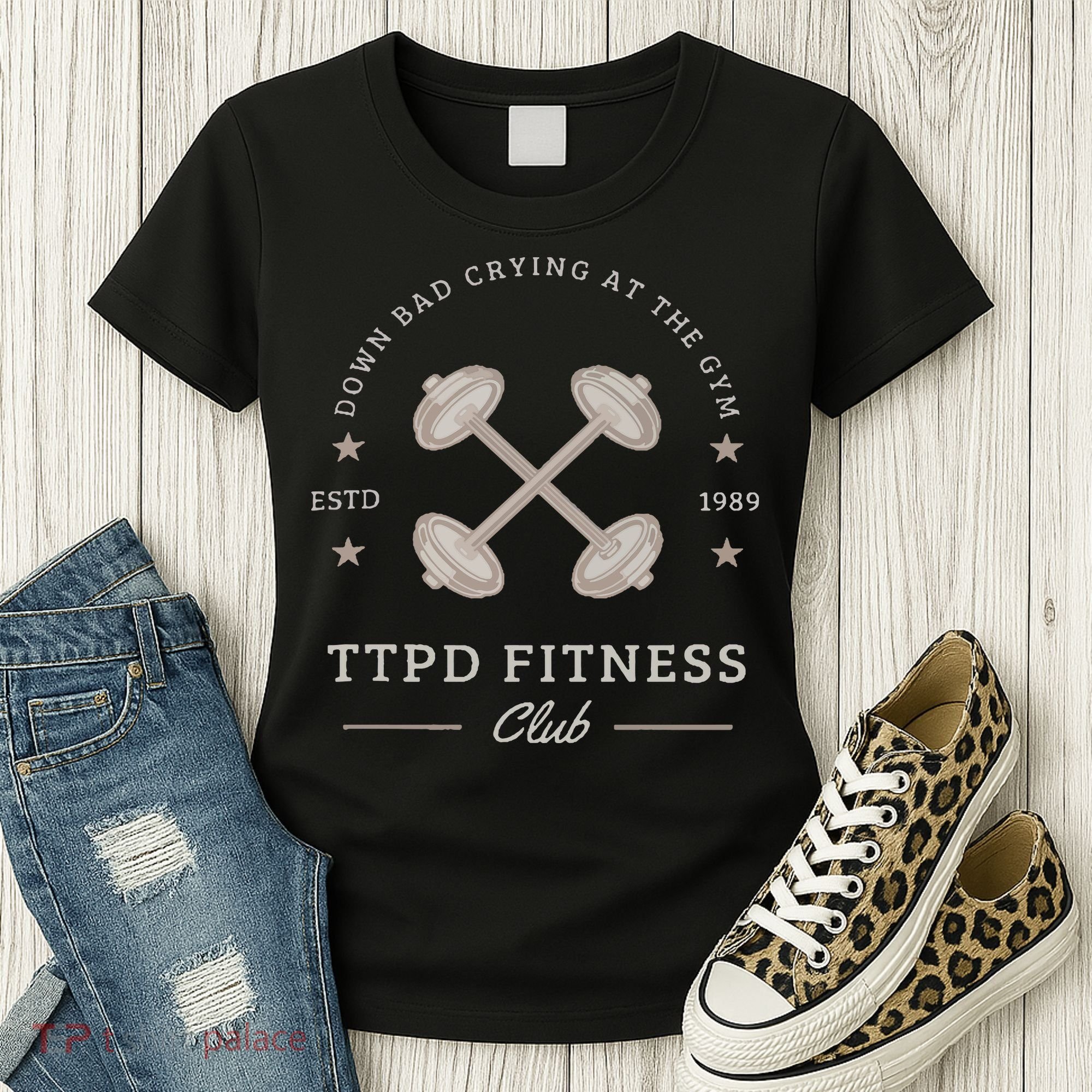 Down Bad Crying At The Gym Women's T-Shirt
