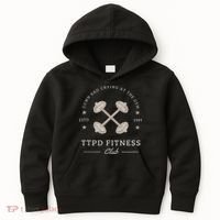 Down Bad Crying At The Gym Kids Hoodie thumb 0
