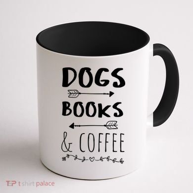 Dogs Books Coffee Gift Weekend Great Gift Animal Lover Tee Gift Coffee Mug back