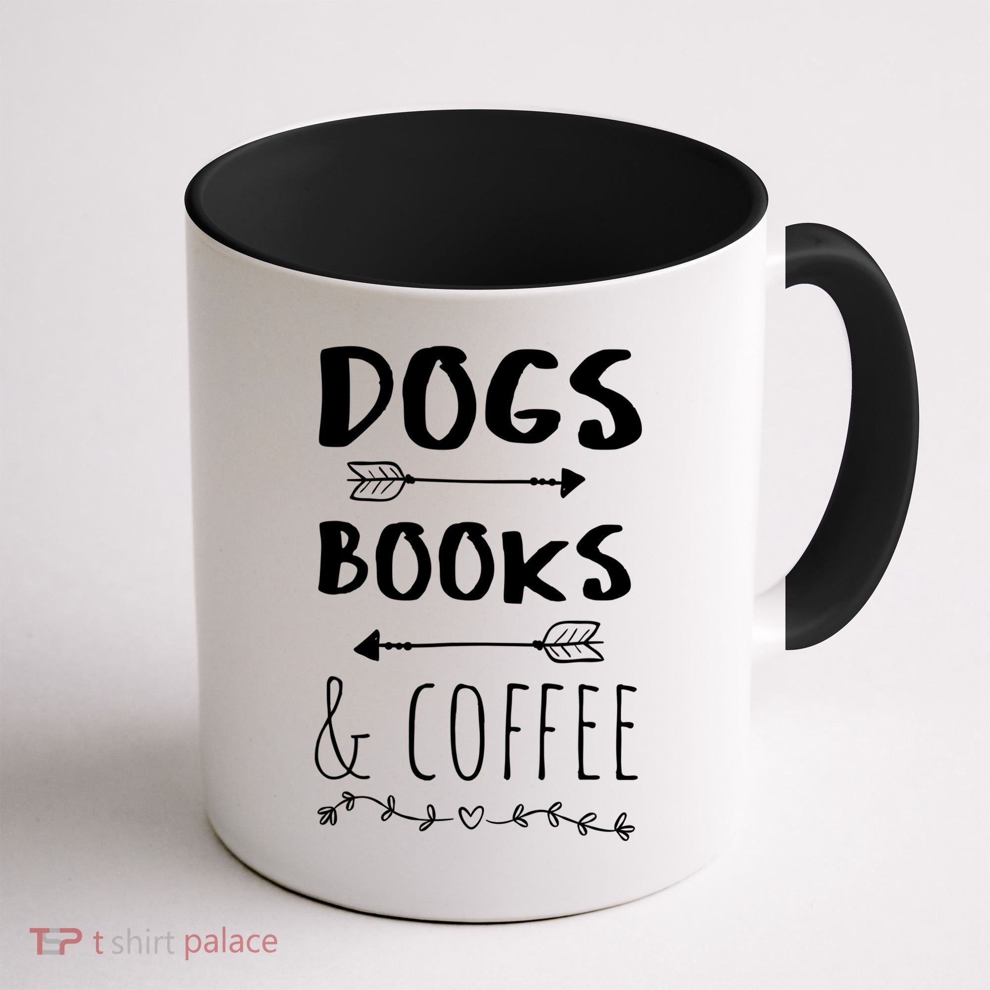 Dogs Books Coffee Gift Weekend Great Gift Animal Lover Tee Gift Coffee Mug