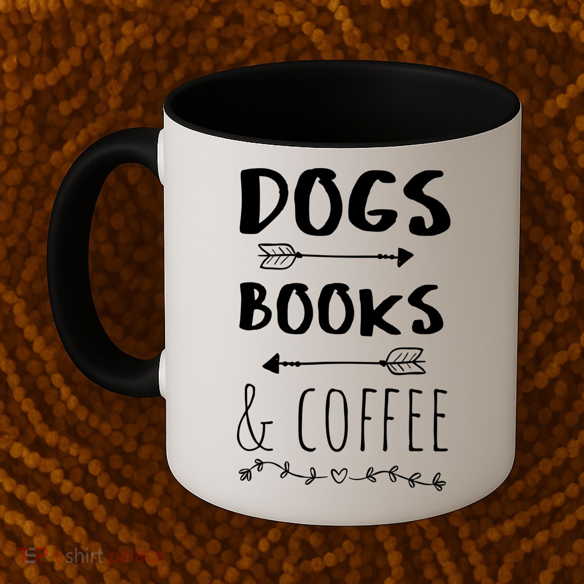 Dogs Books Coffee Gift Weekend Great Gift Animal Lover Tee Gift Coffee Mug