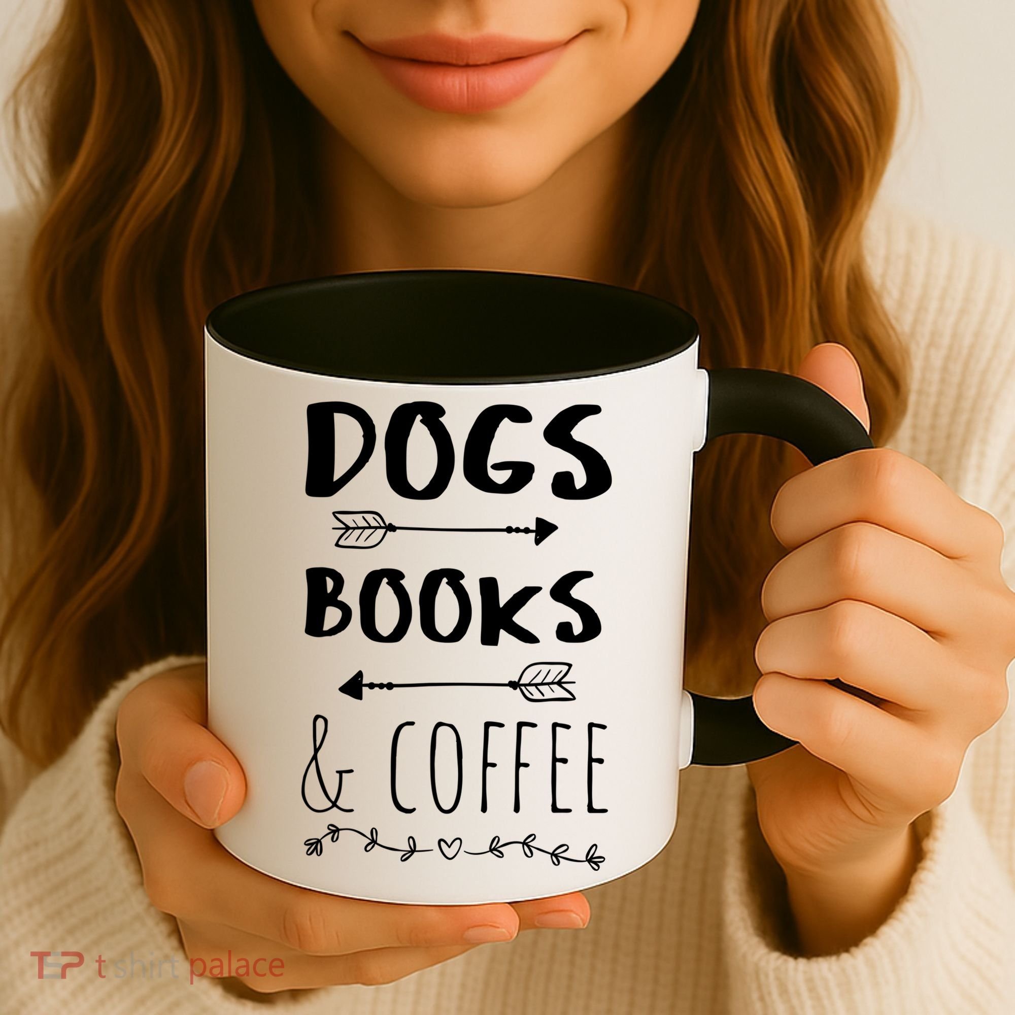 Dogs Books Coffee Gift Weekend Great Gift Animal Lover Tee Gift Coffee Mug