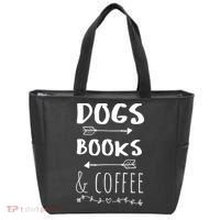 Dogs Books Coffee Gift Weekend Great Gift Animal Lover Tee Gift Tote Bag thumb 0