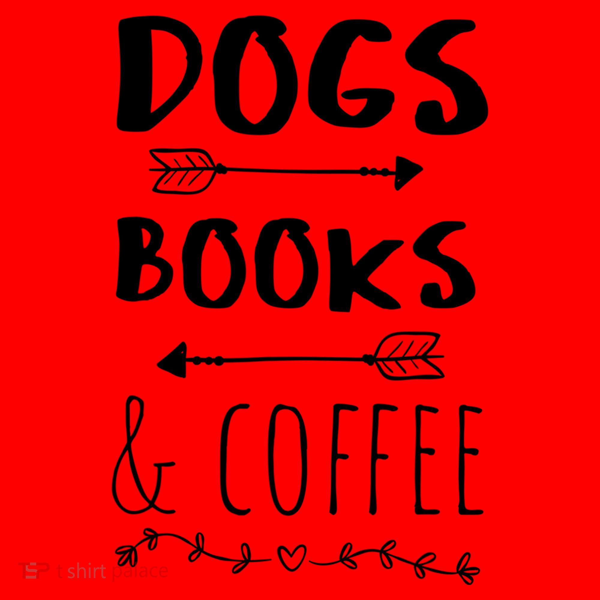Dogs Books Coffee Gift Weekend Great Gift Animal Lover Tee Gift Santa Hat
