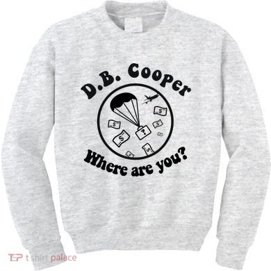 D B Cooper Where Are You Classic Kids Sweatshirt