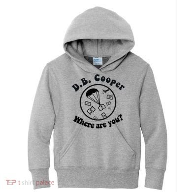 D B Cooper Where Are You Classic Kids Hoodie