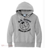D B Cooper Where Are You Classic Kids Hoodie thumb 0