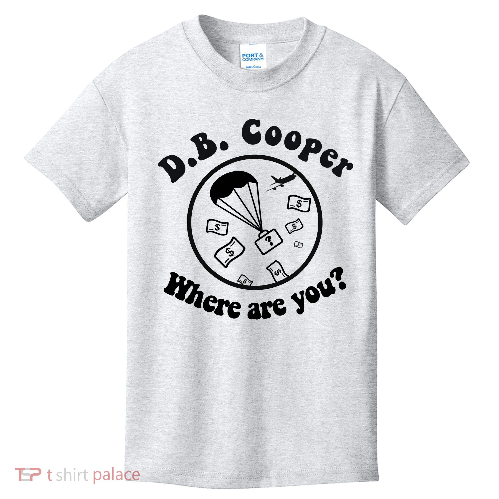 D B Cooper Where Are You Classic Kids T-Shirt