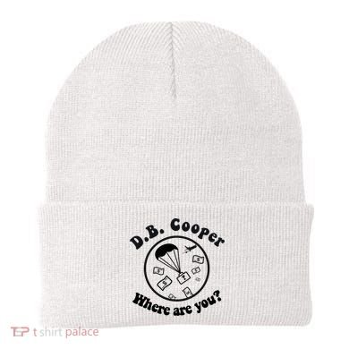 D B Cooper Where Are You Classic Beanie