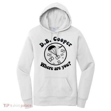 D B Cooper Where Are You Classic Women's Hoodie