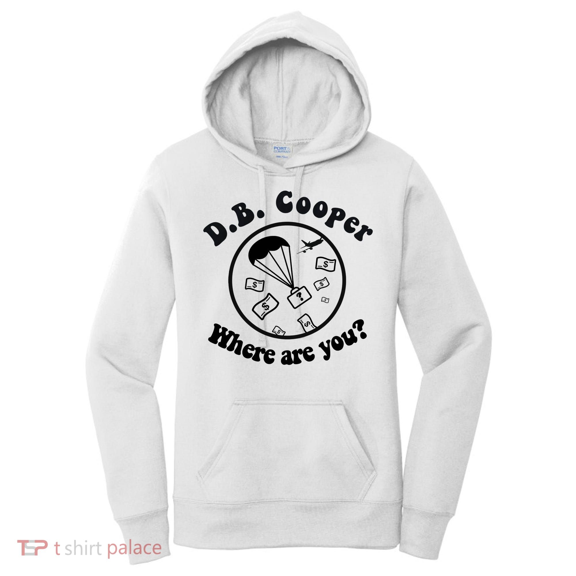 D B Cooper Where Are You Classic Women's Hoodie