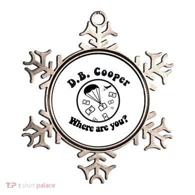D B Cooper Where Are You Classic Ornament