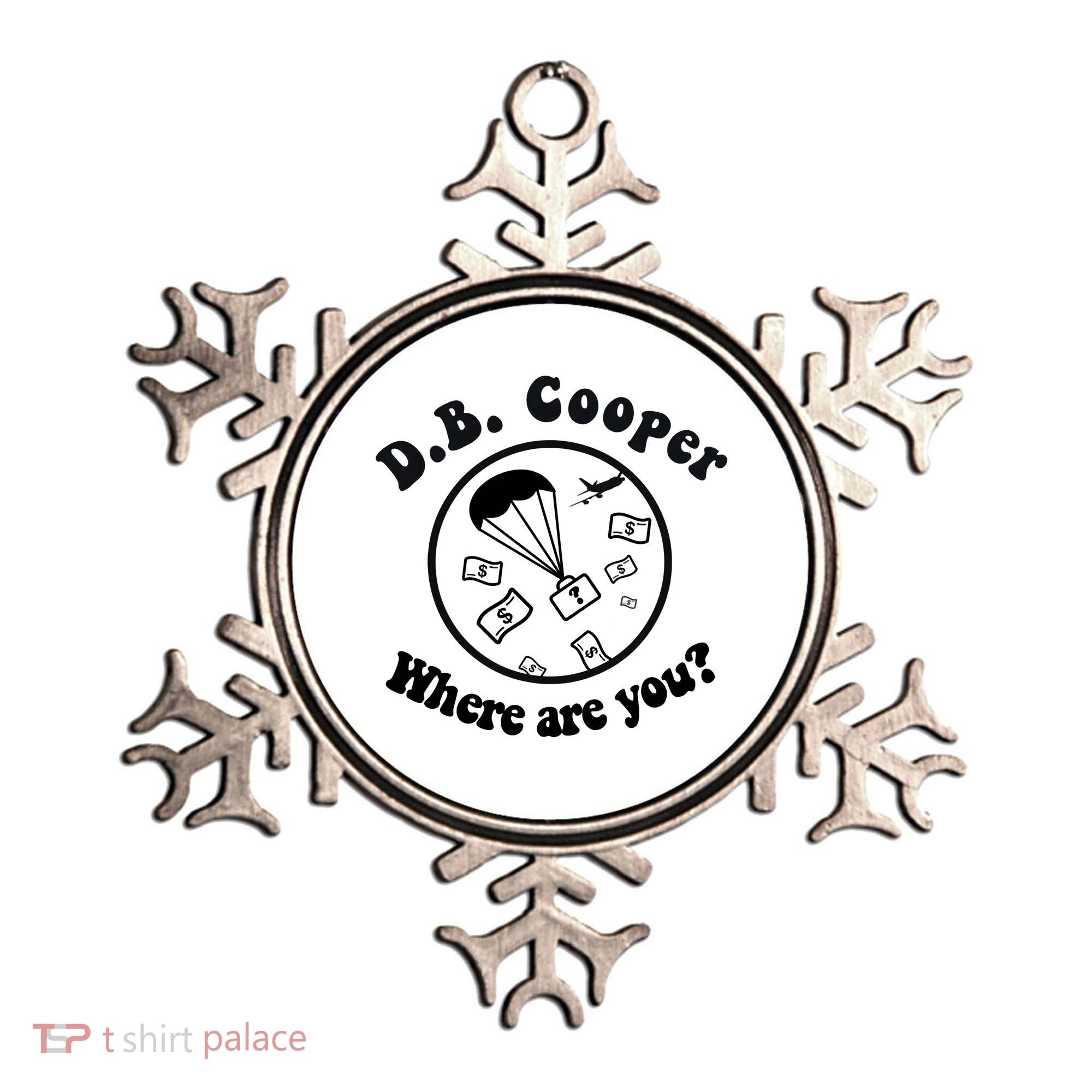 D B Cooper Where Are You Classic Ornament