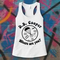 D B Cooper Where Are You Classic Women's Tank Top thumb 3