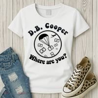 D B Cooper Where Are You Classic Women's T-Shirt thumb 3