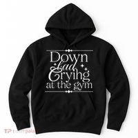 Down Bad Crying At The Gym Hoodie thumb 0