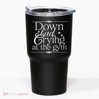 Down Bad Crying At The Gym Tumbler thumb 0