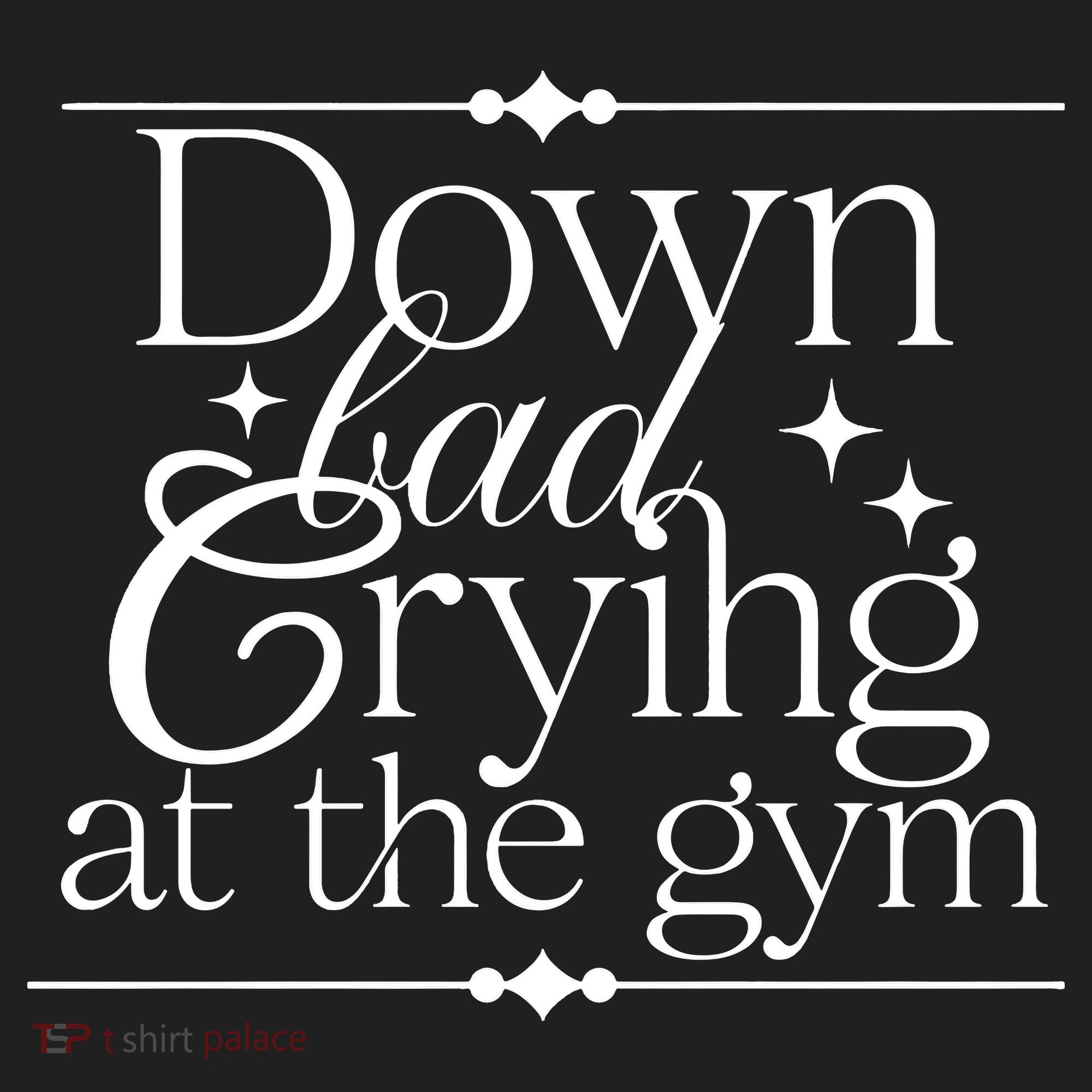 Down Bad Crying At The Gym Tumbler