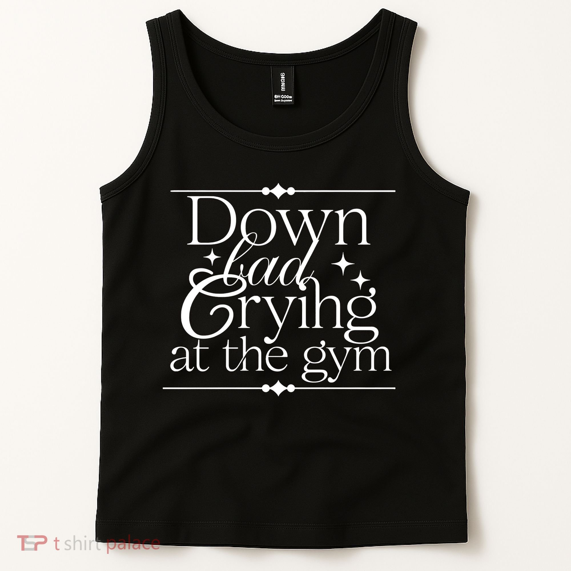 Down Bad Crying At The Gym Tank Top