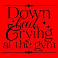 Down Bad Crying At The Gym Santa Hat thumb 1