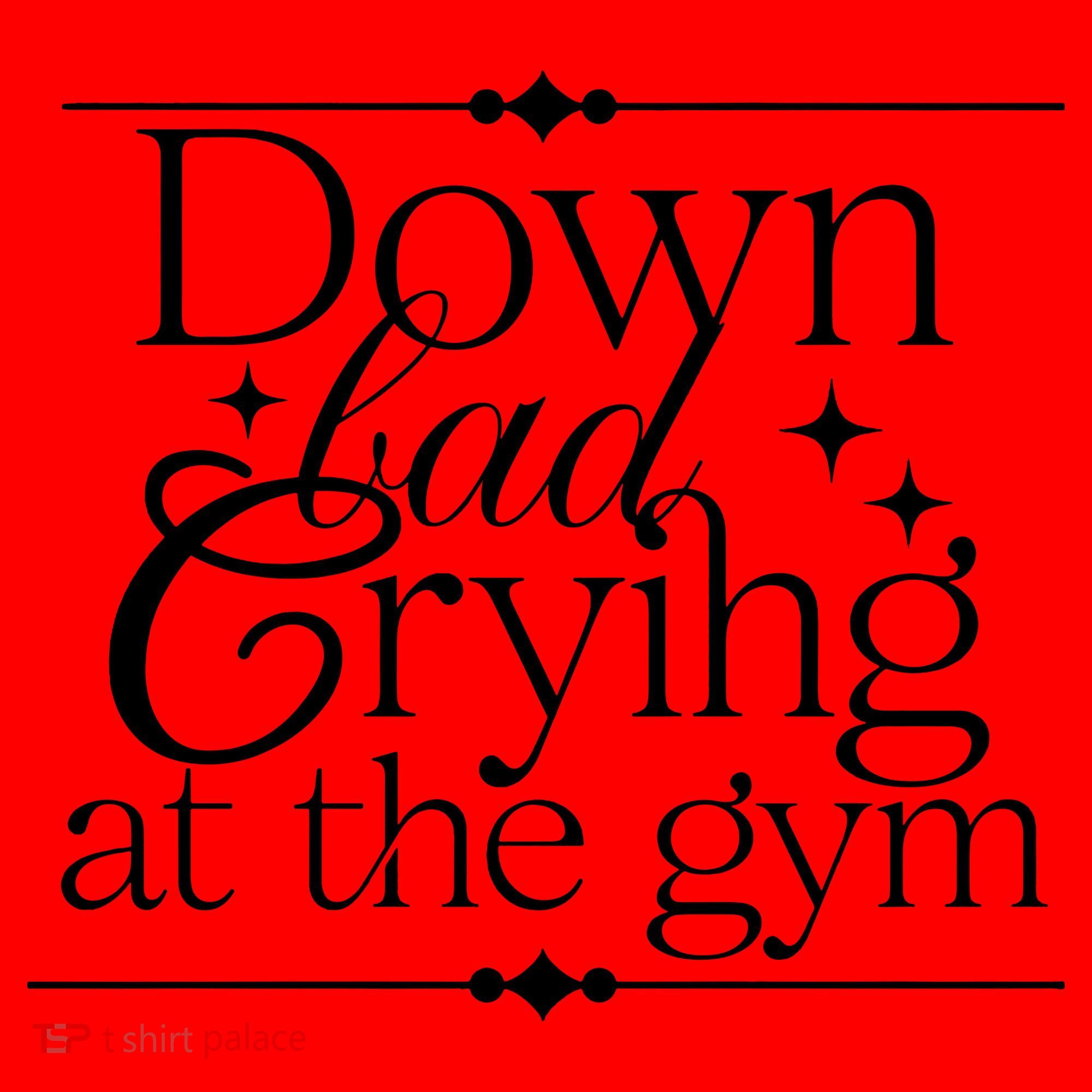 Down Bad Crying At The Gym Santa Hat