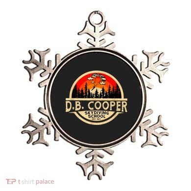 D. B. Cooper Robber Thief Parachute Skydiving School Est 1971 Retro Vintage Ornament