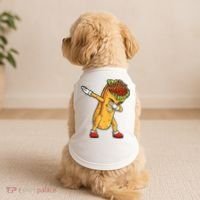 Dabbing Burrito Cinco de Mayo Doggie Tank thumb 2