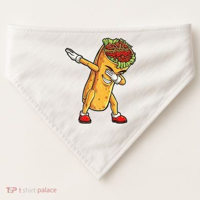 Dabbing Burrito Cinco de Mayo USA-Made Doggie Bandana