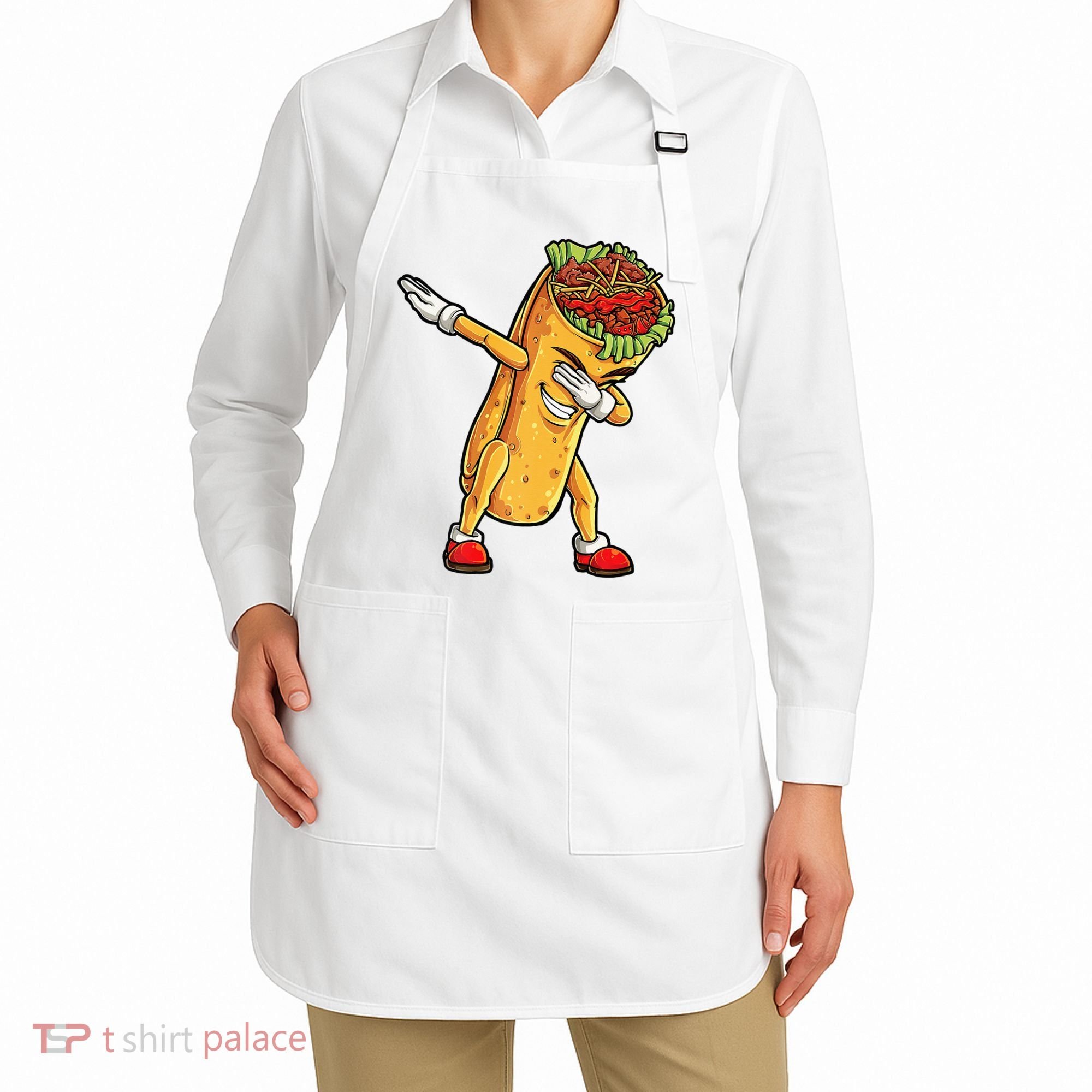 Dabbing Burrito Cinco de Mayo Apron