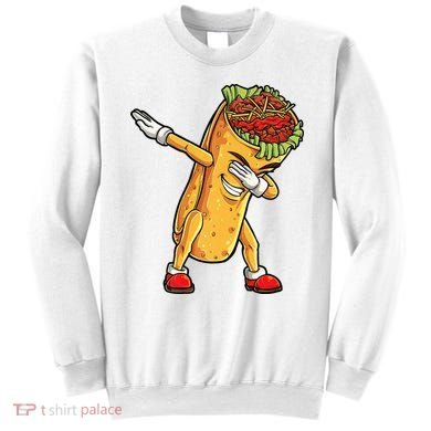 Dabbing Burrito Cinco de Mayo Sweatshirt